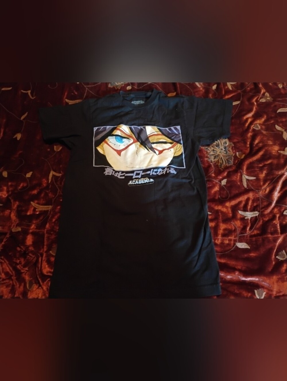 My Hero Academia Midnight Kayama Nemuri Wink Graphic T-Shirt Black XS Funimation